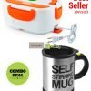 Electric Lunch Box & Self Stirring Mug Online in Pakistan