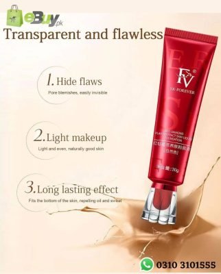 FV Full Coverage Liquid Foundation Plant Extract Waterproof Lightweight Foundation with Matte Finish Online At Best Price In Pakistan