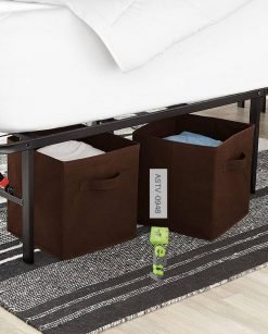 Fabric Cardboard Square Box Organizer Online in Pakistan