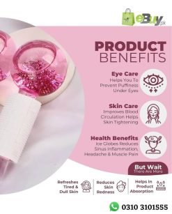 Facial Massage Cooling Ice Globes For Skin Care Price In Pakistan