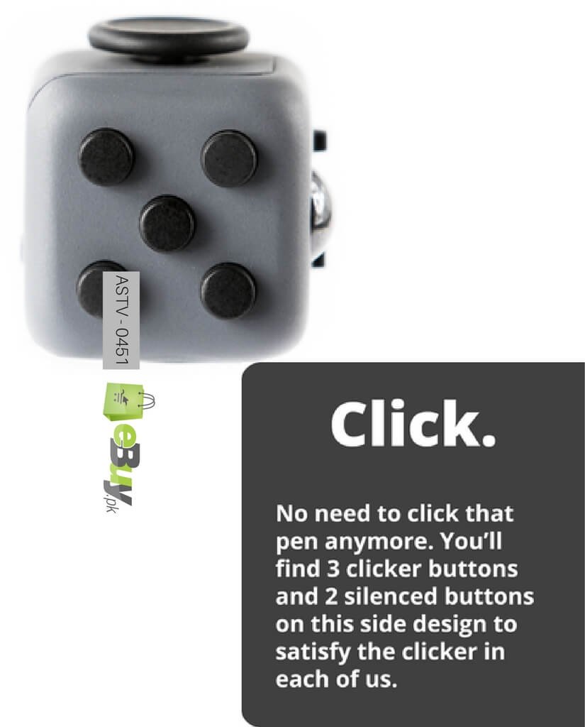 Fidget Cube - Stress Free Toy At Best Price in Pakistan