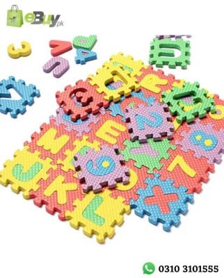 Foam Alphabet And Number Puzzle For Kids At Best Price In Pakistan