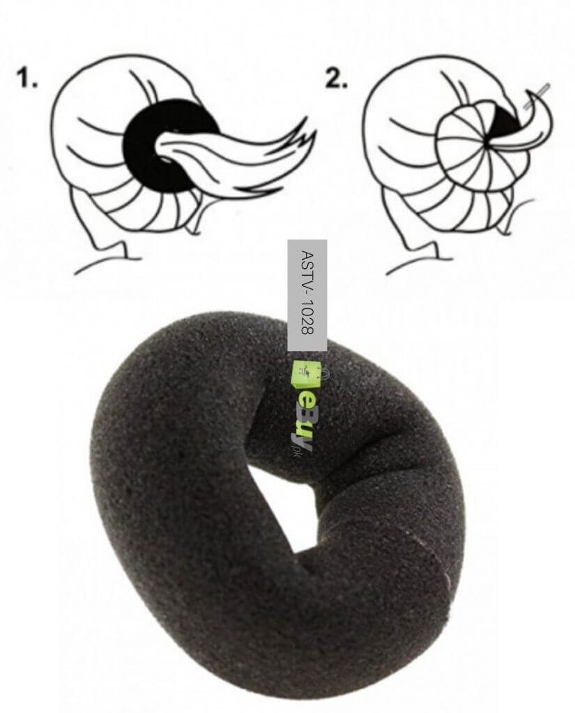Foam Hair Bun Maker With Topsy Tool Price In Pakistan