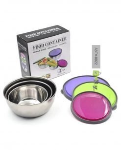 Food Storage Bowl Set with colorful lids online at best price in Pakistan