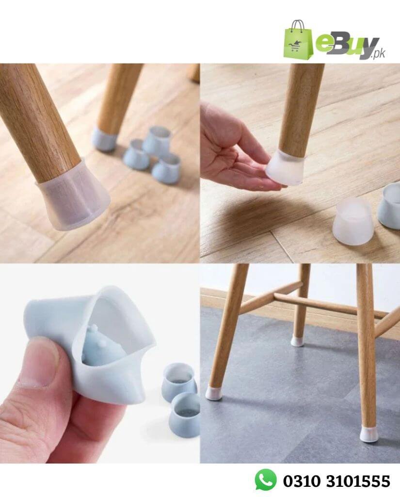 Furniture Leg Protectors Anti-Slip Table Chair Floor Protector Foot Cap Online At Best Price In Pakistan