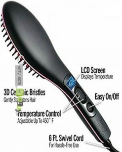 Hair Straightener Brush Online in Pakistan