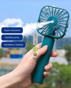 Hand Held Misting Cooling Fan USB Rechargeable Price In Pakistan