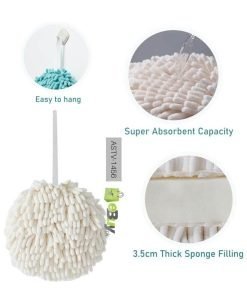 Hanging Hand Dryer Microfiber Towel Ball Best Price In Pakistan
