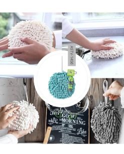 Hanging Hand Dryer Microfiber Towel Ball Online In Pakistan