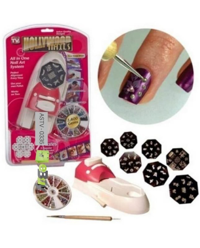hollywood nail polish set of 5 main image 0
