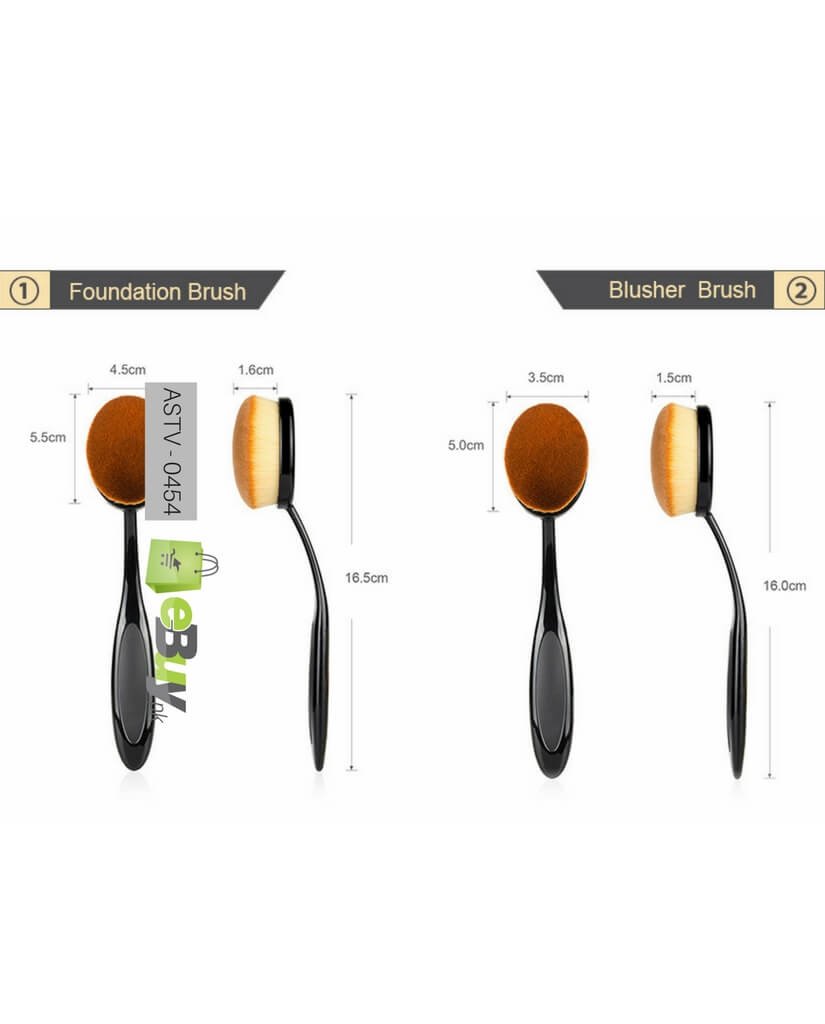 Huda Beauty Professional Makeup Brushes (10 pcs) in Pakistan