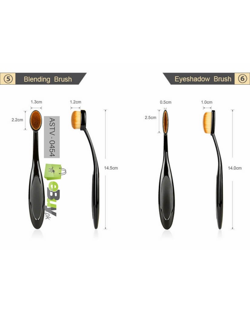 Huda Beauty Professional Makeup Brushes (10 pcs) in Pakistan