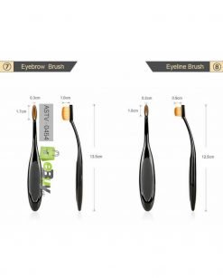 Huda Beauty Professional Makeup Brushes (10 pcs) in Pakistan