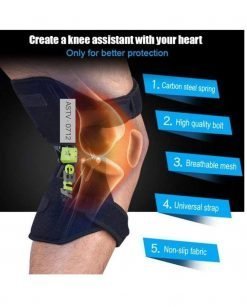 KNEEPAD - Spring Power Leg Knee Joint Support Pads Pair At Best Price In Pakistan 4
