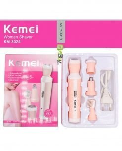 Kemei 4 in 1 Shaver Women's Trimmer for Face, Nose, Eyebrow, Body Online In Pakistan