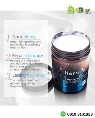 Keratin Moisturizing Smooth Creamy Hair Mask Online At Best Price In Pakistan