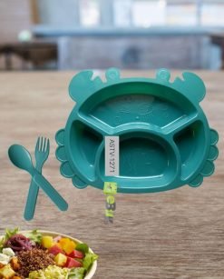Kids 4 section dinner plate online in Pakistan