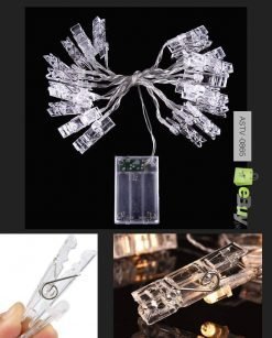 LED Photo Clips String Lights for Decoration at Best Price in Pakistan