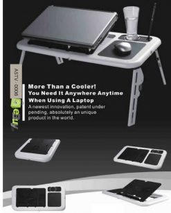 Laptop Cooler Fans and Flexible Portable Table in Pakistan
