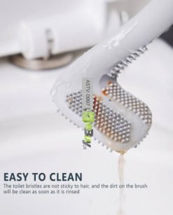 Long-Handled Toilet Brush Silicone Bristle Toilet Cleaner Online Best Price In Pakistan