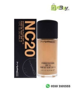 MAC Studio Fix Fluid Foundation NC20 At Best Price In Pakistan