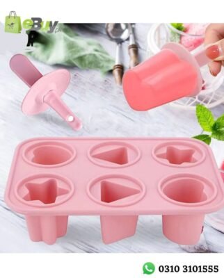 Mini 6 Cavity Colorful Ice Lolly Mold Online in Pakistan