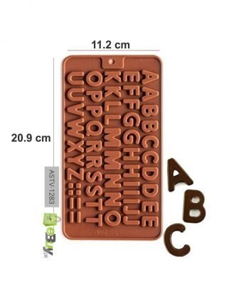 Mini Alphabet Silicone Chocolate Mold online at best price in Pakistan