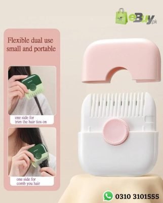 Mini Double Sided Portable 2 in 1 Hair Trimmer Comb Multi-function Bangs Split End Trimming Razor Comb Online At Best Price In Pakistan