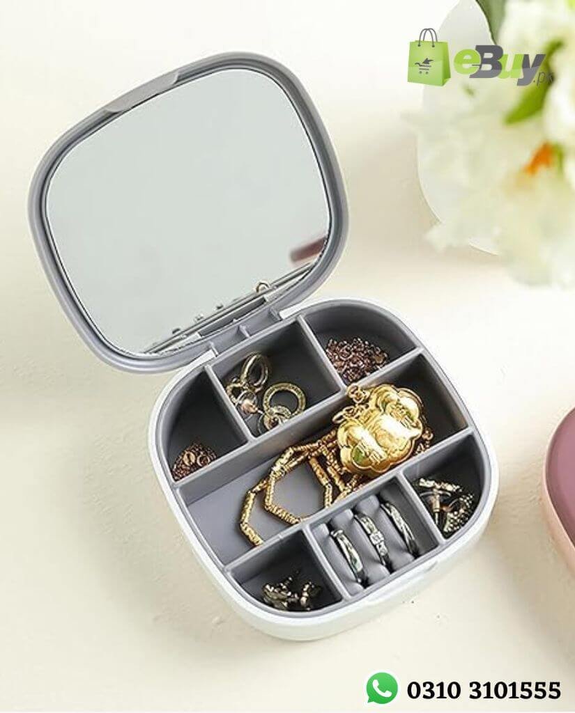 Mini Jewelry Organizer With Mirror Online At Best Price In Pakistan