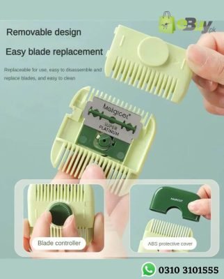 Mini Portable Bangs Split End Trimming Razor Comb At Best Price In Pakistan