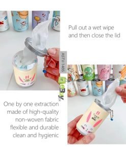 Mini Tin Wet Tissue Wipe In Pakistan