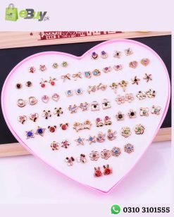 Mix Studs Earrings Set Box Online In Pakistan