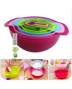 Multi-Function Rainbow Bowl 10 Piece Set Price in Pakistan