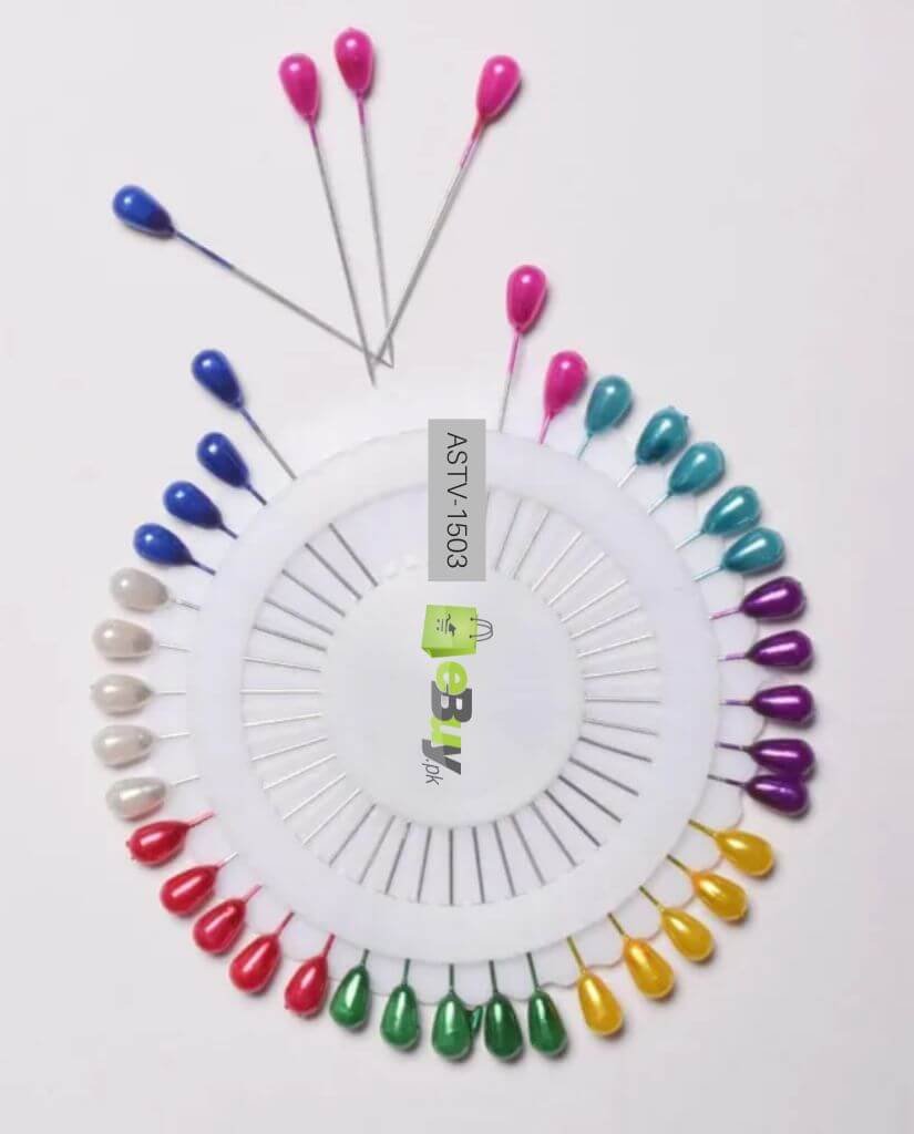 Buy Multicolor Hijab Pins Large Online At Best Price in Pakistan
