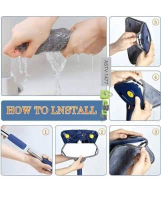 Multifunctional Adjustable Extendable Triangle Mop Online In Pakistan