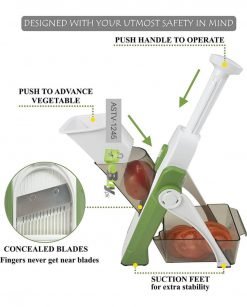 Multifunctional Vegetable Cutter and Slicer Adjustable thickness online at best price in Pakistan