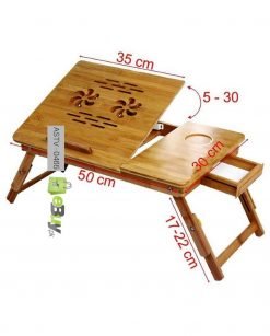 Multipurpose Foldable Laptop Wooden Table in Pakistan