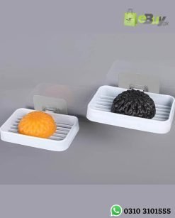 Multipurpose Plastic Soap Dish Self Draining Wall Mounted Soap Holder Online At Best Price In Pakistan