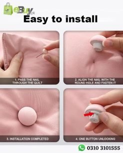 Non-slip Bedsheet Quilt Holder Clip Online In Pakistan