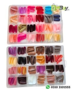 Plain Coloured Acrylic Nails Box At Best Price In Pakistan