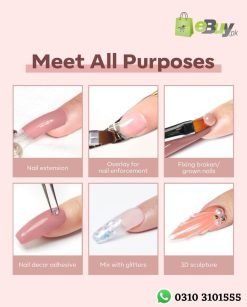 Poly Gel Nail Kit For Nail Art In Pakistan