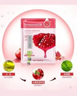 Pomegranate Redstone Moisturizing Sheet Mask Online Price In Pakistan