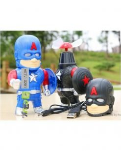 Portable Cartoon Rechargeable Fan - Pack Of 2 3