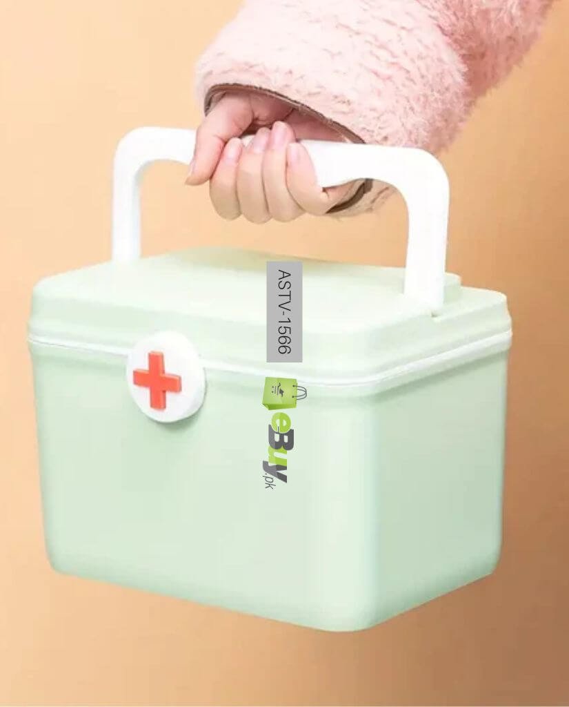 Portable Compact First Aid Box Home Emergency Medicine Medical Box Online At Best Price In Pakistan