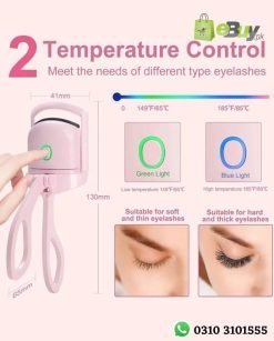 Portable Electric Heated Eyelash Curler for Women Rechargeable Online At Best Price In Pakistan