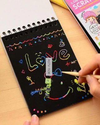Rainbow Scratch Note Book Online At Best Price In Pakistan