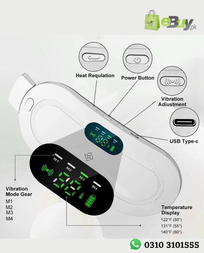 Rechargeable Period Cramp Relief Massager Device Price In Pakistan