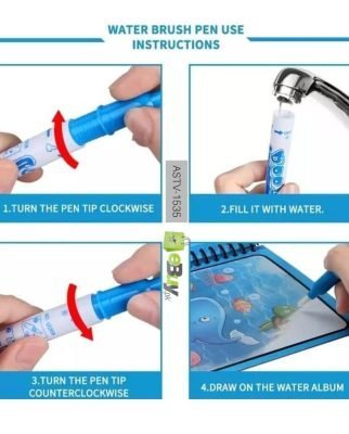 Reusable Magic Water Drawing Painting Activity Book For Kids Online At Best Price In Pakistan