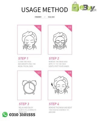 Rose Essence Brighten Skin Sheet Mask At Best Price In Pakistan