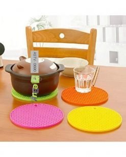 Round Silicone Heat Resistant Table Mat (Pack Of 2) At Best Price In Pakistan 2